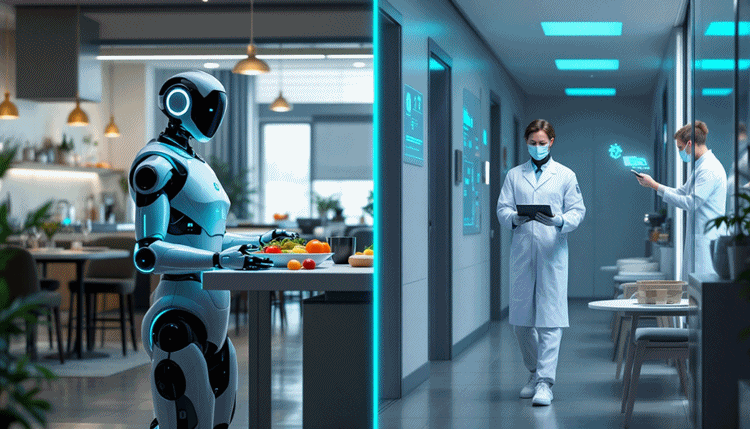 클라우드 기반 군집 지능으로 서비스 확장성을 보여주는 LG 클로이 로봇