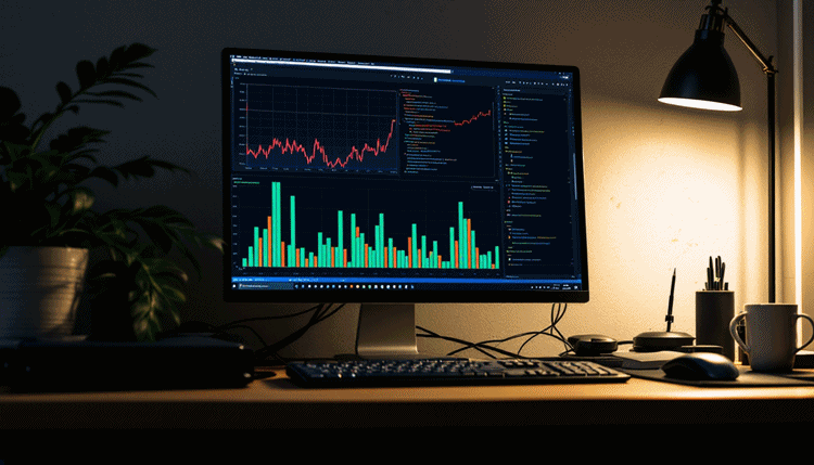 Matplotlib 그래프로 선 그래프와 막대 그래프를 그리고 제목과 축 이름, 범례가 포함된 화면