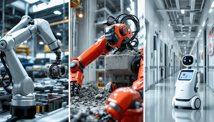 국내 로봇 제어 기업들: 두산로보틱스, HD현대로보틱스, 레인보우로보틱스 대표 로봇과 시장 분야