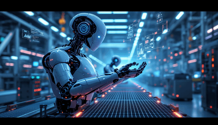 AI 기반 3D 비전 센서와 딥러닝으로 정밀 품질 검사를 수행하는 지능형 산업용 로봇