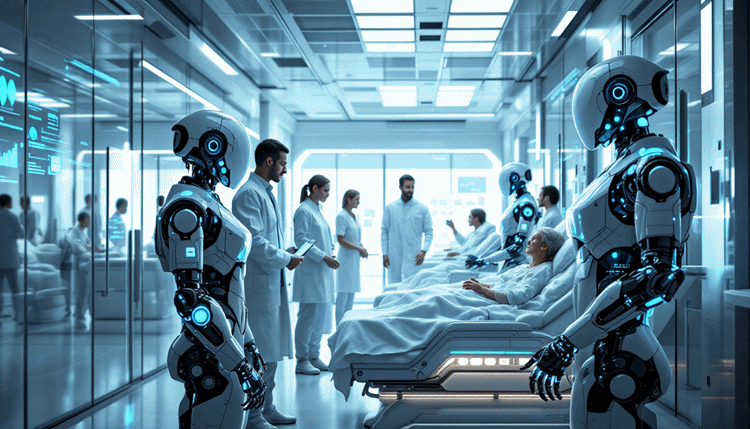 첨단 재활로봇이 환자를 돕는 미래형 의료기관 재활센터 모습