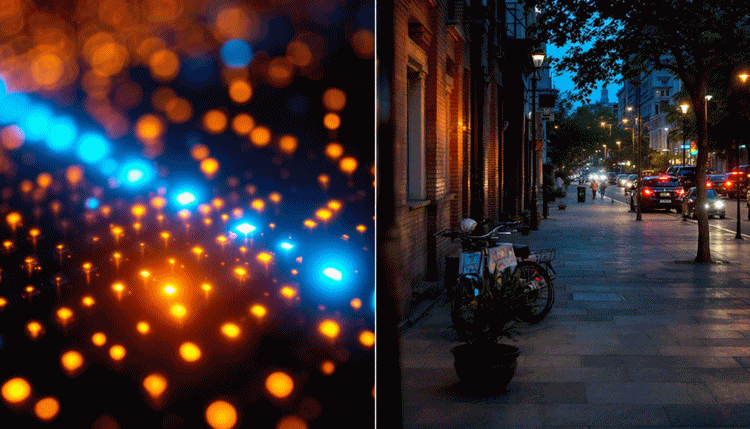 인간 시신경처럼 밝기 변화가 감지될 때만 데이터를 생성하는 이벤트 기반 비전 센서를 강조하는 이미지