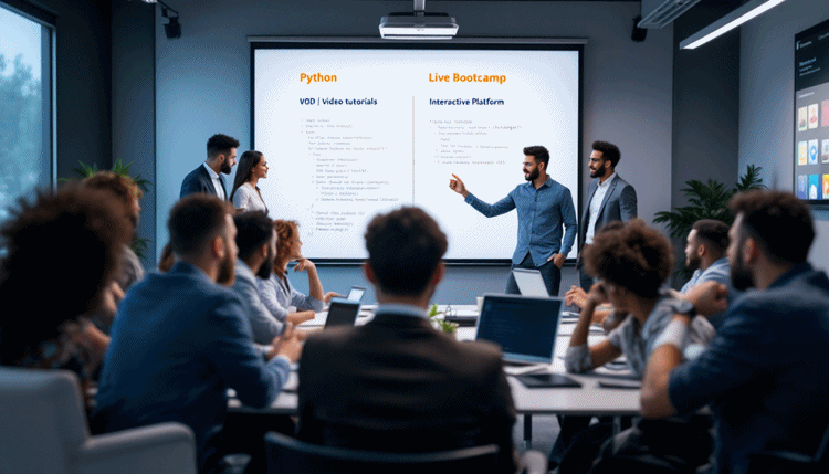 다양한 학습 스타일과 강의 형태를 경험하는 직장인들